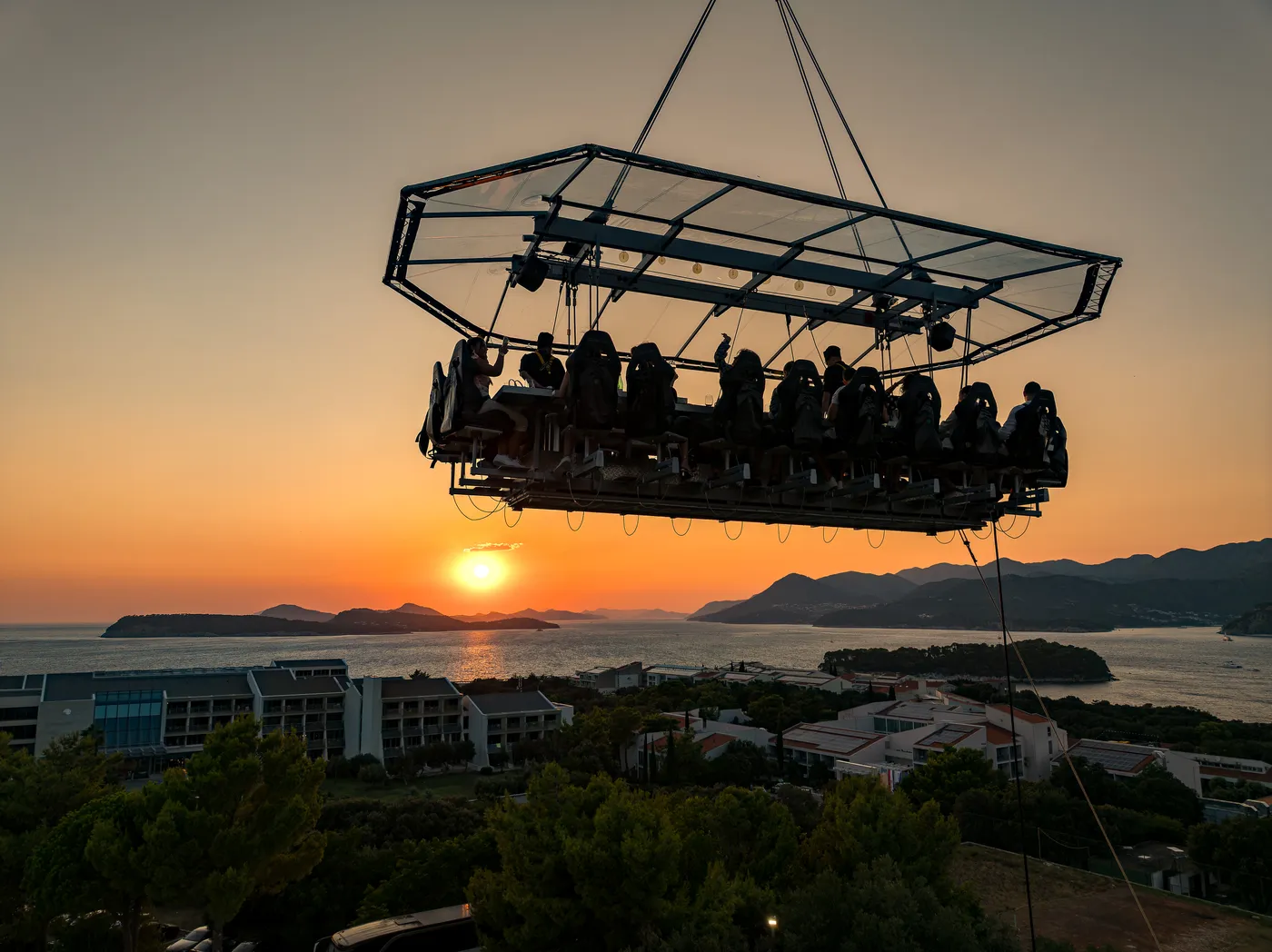 Dinner In The Sky Dubrovnik