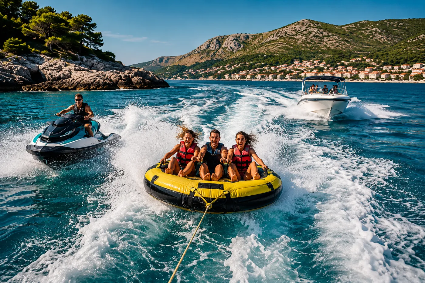 Crazy Water Rides